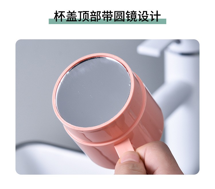 环保PP材质牙刷牙膏盒 时尚便携式旅行牙刷盒 火烈鸟图案牙具盒详情图3