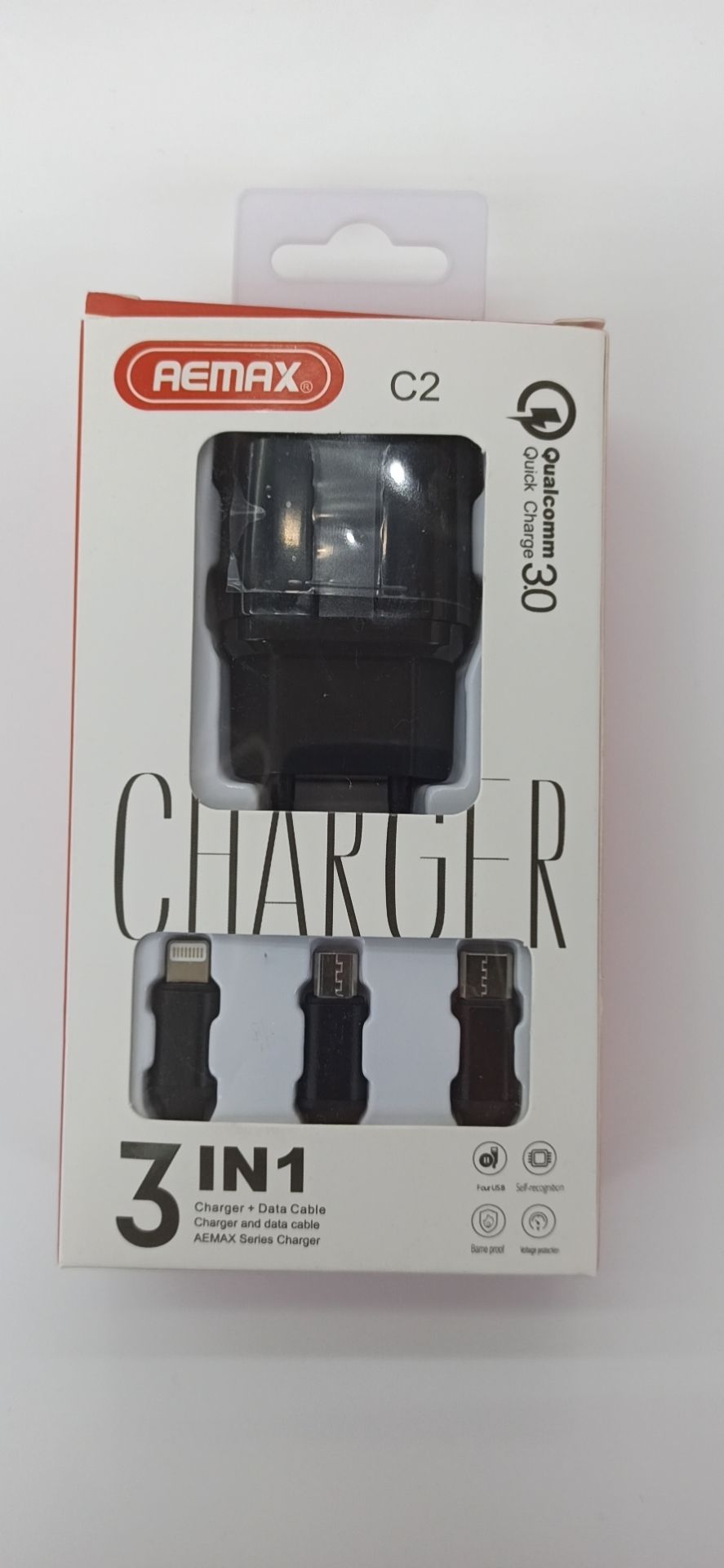 3-in-1 fast charging head