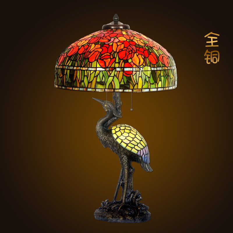 20 inch floor lamp American country tulip floor lamp living room new home decorative lamps