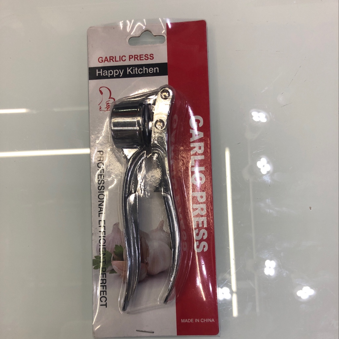不锈钢压蒜器手动压蒜器