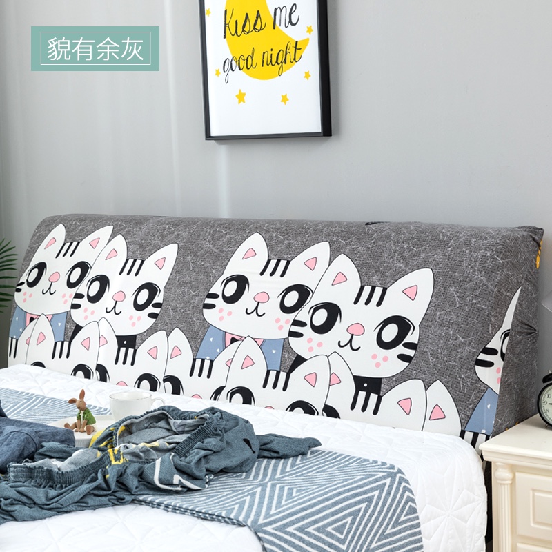 磨毛印花床头套，规格从1．2米一2.2米