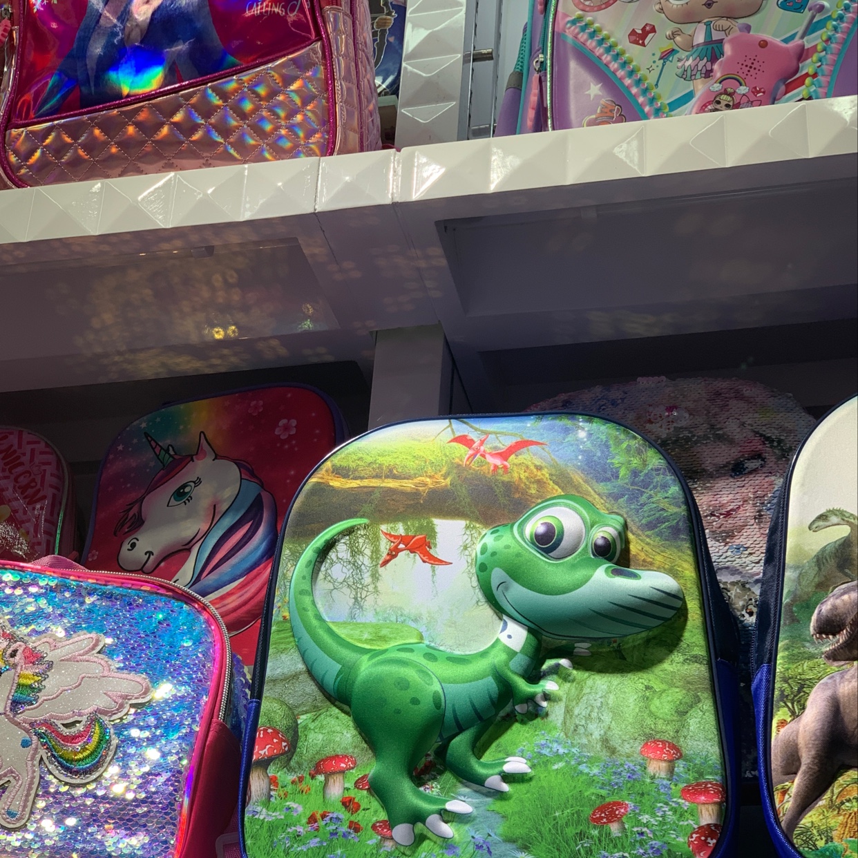 Dinosaur Cartoon Backpack
