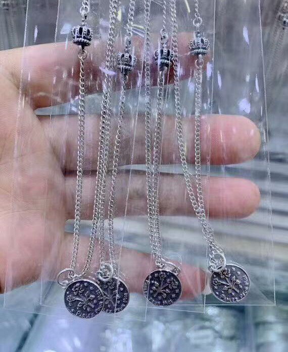 Sterling silver necklace 123 thumbnail