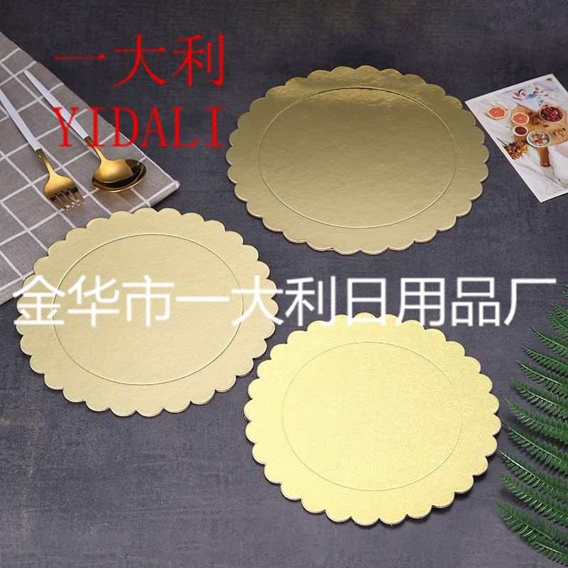 厂家直销2mm厚蛋糕纸垫 8英寸  10英寸 12英寸 14英寸蛋糕转移盘 圆形 方形详情图5