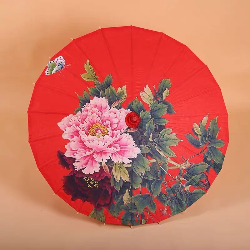 Jiangnan Ancient Chinese Style Classical Oil Paper Umbrella Dance Umbrella Show Chinese Wedding Ceiling Decoration Wedding undefined