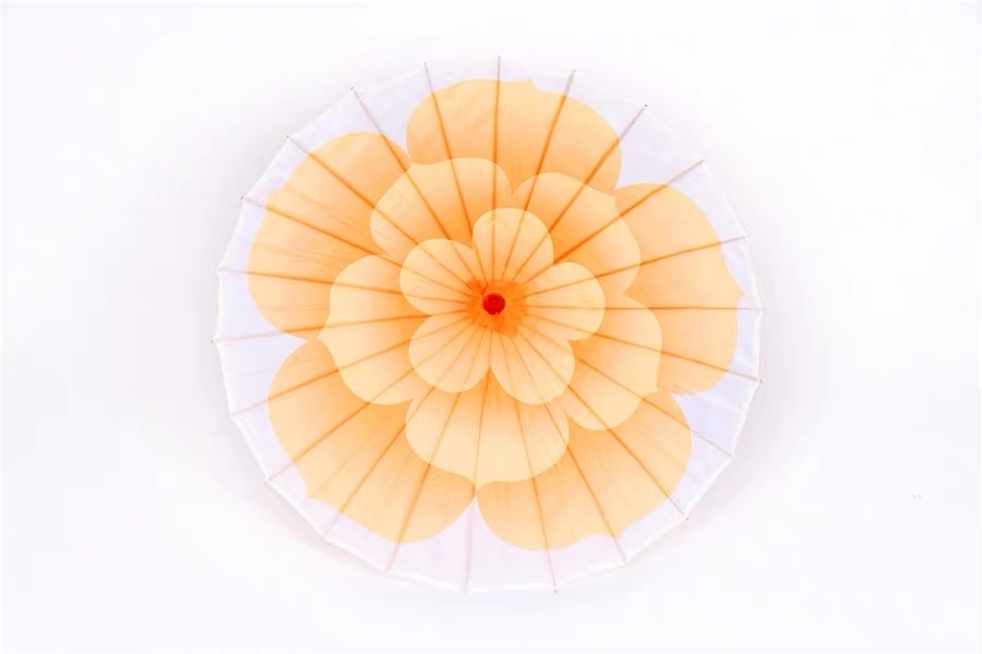 Jasmine Umbrella Photography Prop Umbrella Qipao Catwalk Umbrella Craft Umbrella Dance Umbrella Silk Silk Classical Umbrella Stage Prop Umbrella undefined