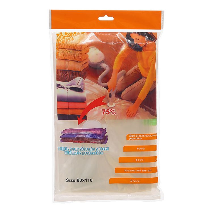 外贸出口压缩袋真空收纳袋真空压缩袋衣服收纳袋厂家直销80100