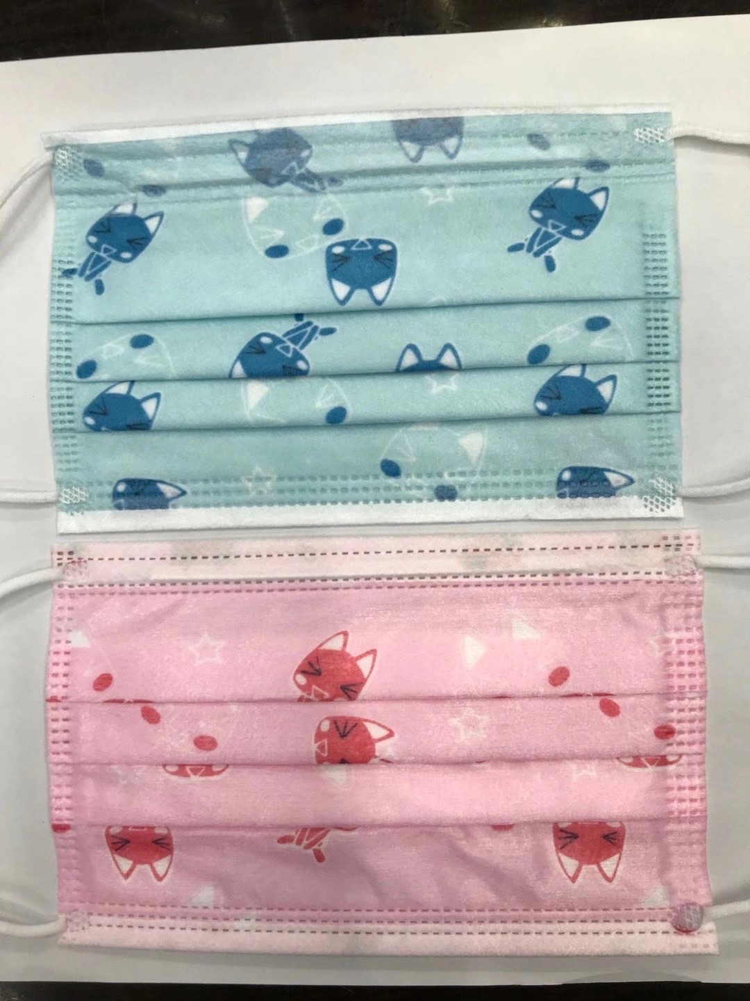 一次性口罩实物图