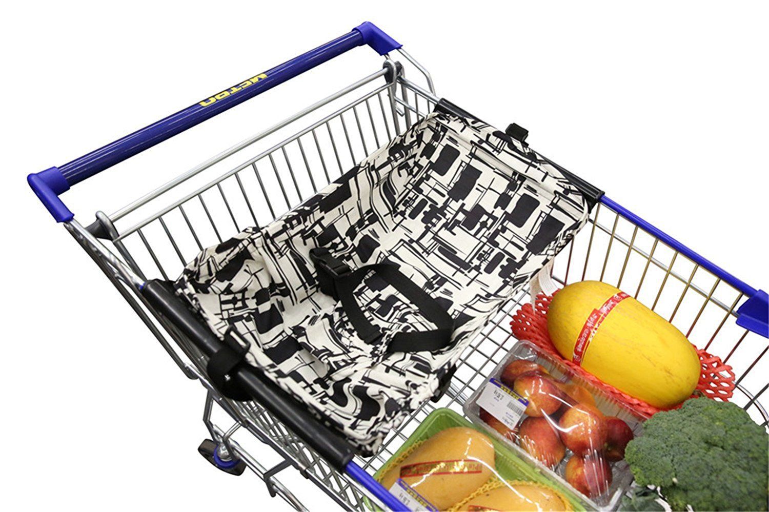 TS four - hook baby supermarket shopping cart Hammock portable baby hammock shopping cart twin