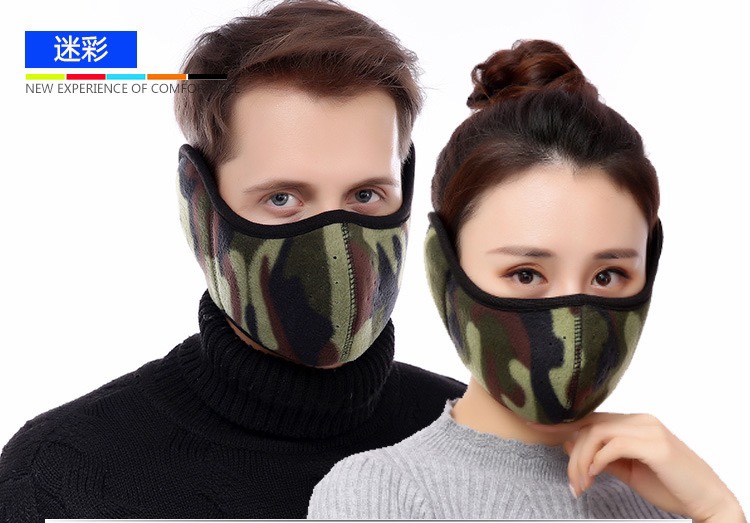 Polar Fleece Thickened Mouth Cover details Picture