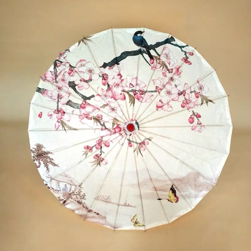 Jiangnan Ancient Chinese Style Classical Oil Paper Umbrella Dance Umbrella Show Chinese Wedding Ceiling Decoration Wedding undefined