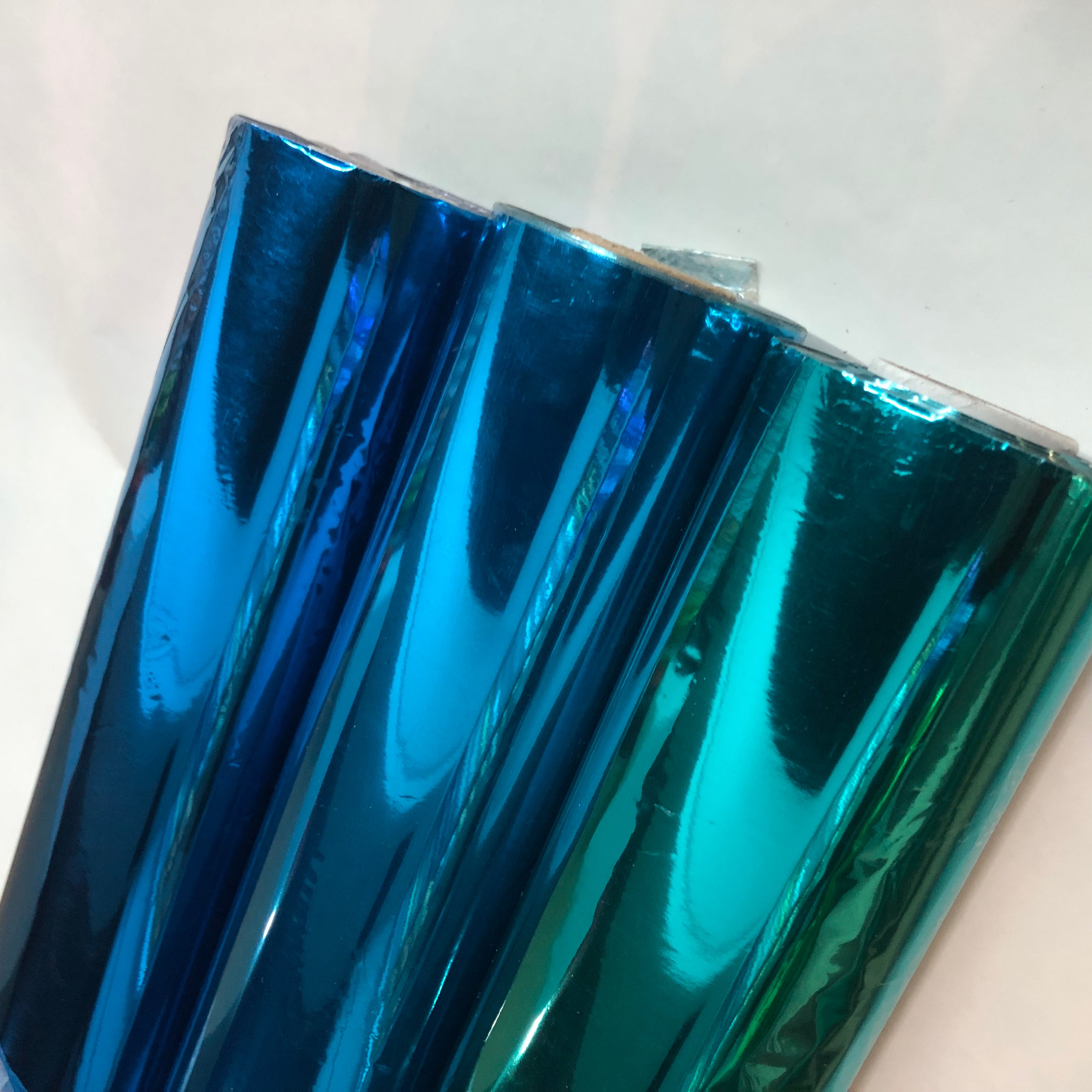 蓝绿色系列烫金材料一级品hot stamping foil电化铝详情图3