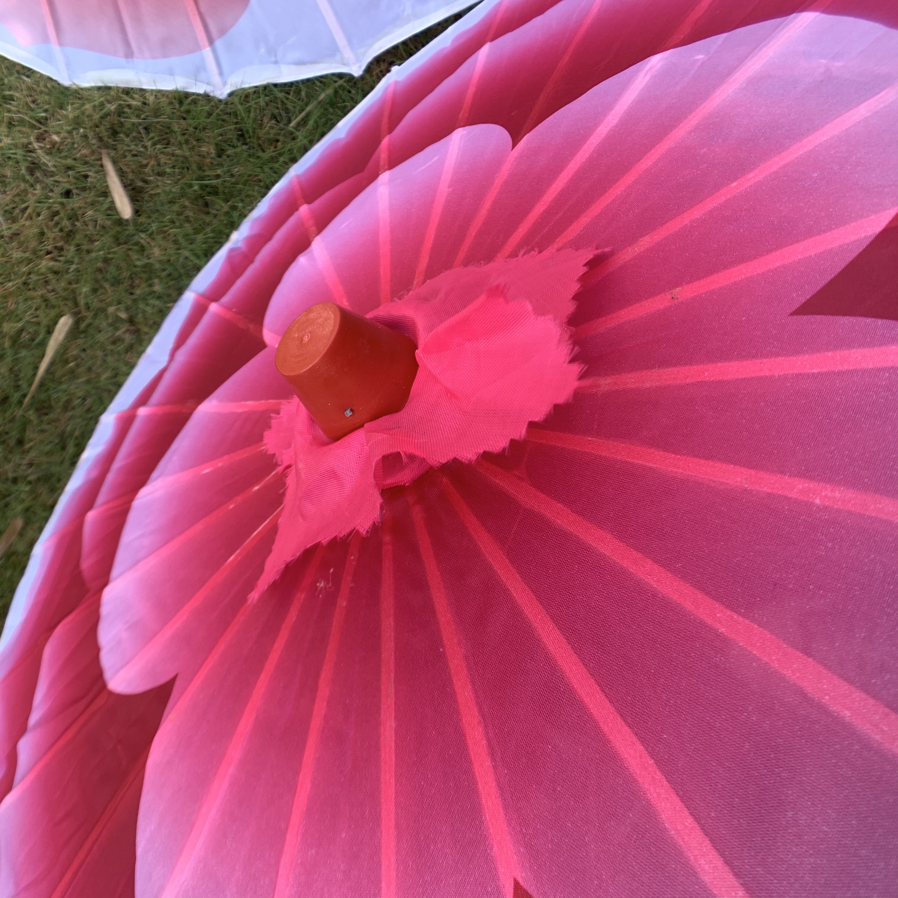 Jasmine Umbrella Photography Prop Umbrella Qipao Catwalk Umbrella Craft Umbrella Dance Umbrella Silk Silk Classical Umbrella Stage Prop Umbrella undefined