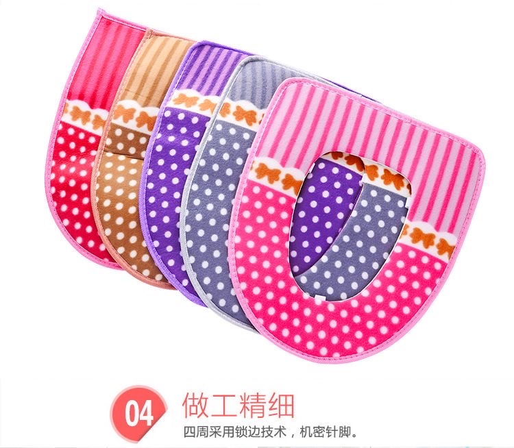 粘扣款加厚马桶垫可水洗冬季保暖马桶垫圈防寒防冻马桶垫详情图19