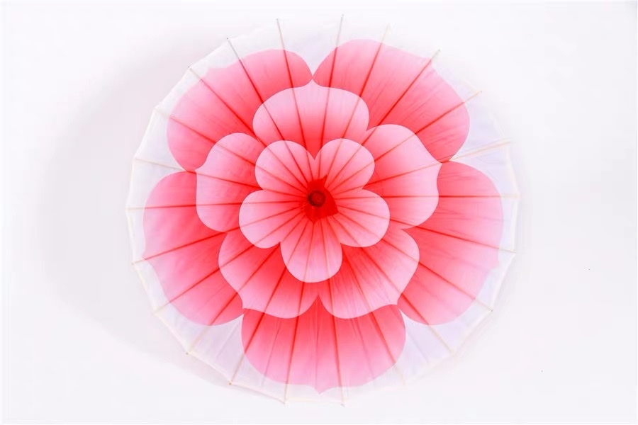 Jasmine Umbrella Photography Prop Umbrella Qipao Catwalk Umbrella Craft Umbrella Dance Umbrella Silk Silk Classical Umbrella Stage Prop Umbrella details Picture
