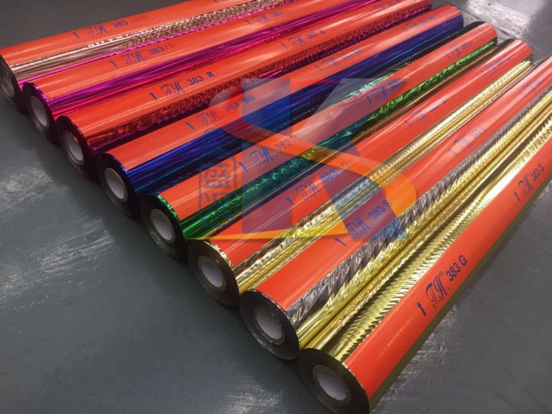 盛况烫金材料进口塑料专用烫金纸383G型号