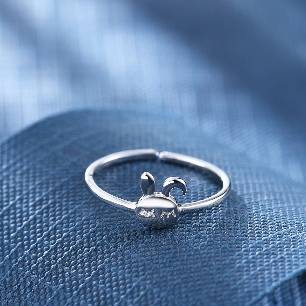 Anton Head Wolf 925 all-silver 0448 ring, free shipping for orders starting from one piece