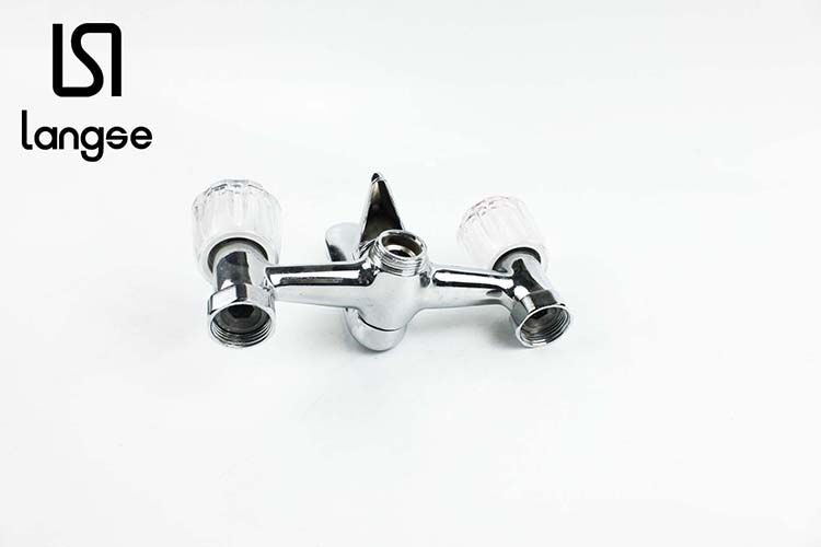 Clear Hand Wheel Bathroom Seven-Way Set With Shower Hose Specification drawing