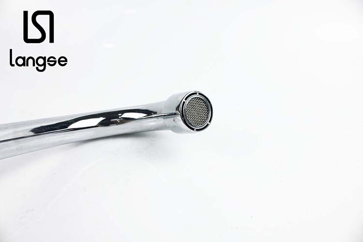 Transparent Hand Wheel Kitchen Up Curved Faucet Item Picture