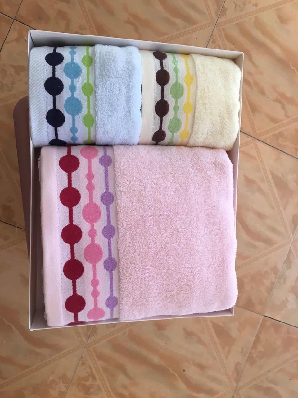 All-cotton loop scarf