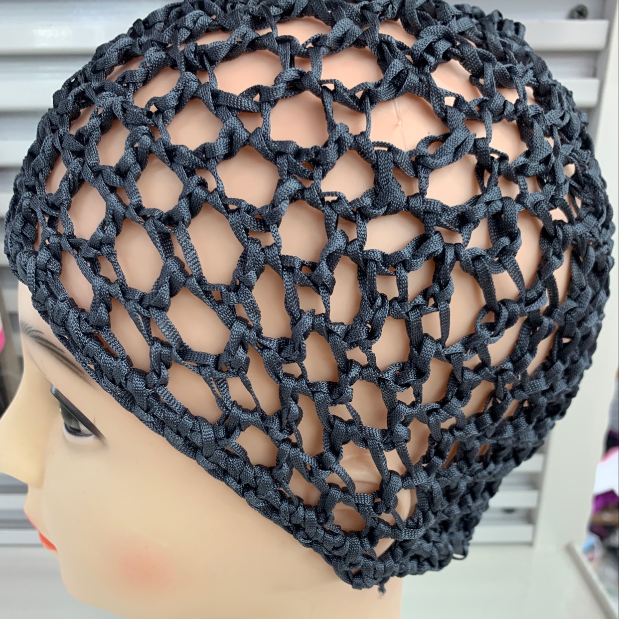 Wig cap, net cap, hook cap, grey details Picture