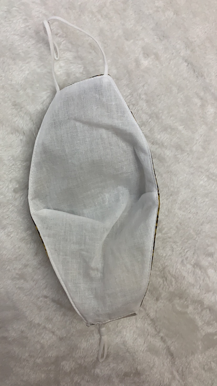 Cotton Three-Dimensional Mask full figure