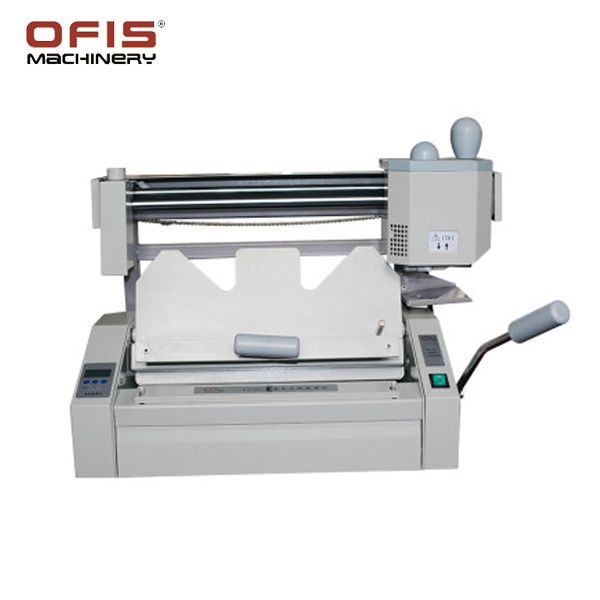 30A desktop thermal glue binding machine for note book thumbnail