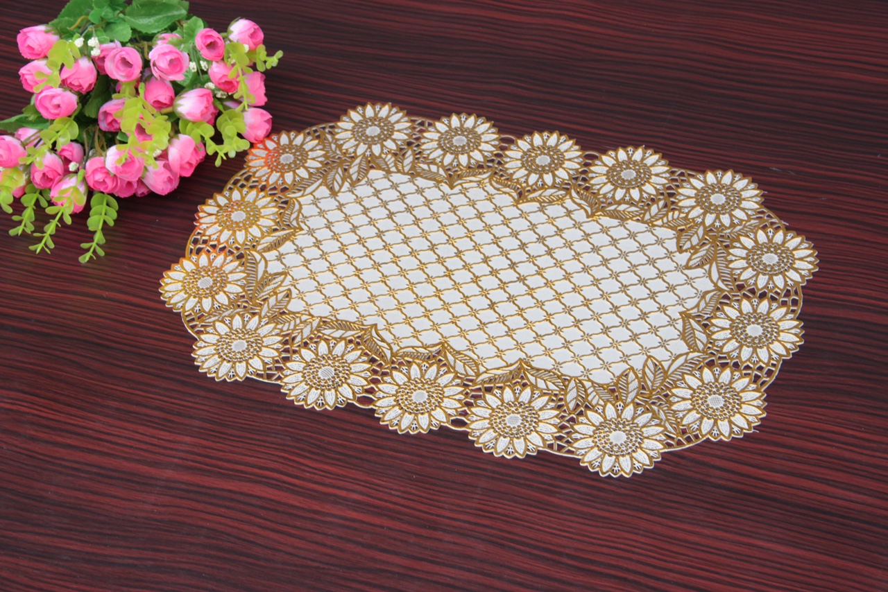 烫金餐垫3045椭圆807