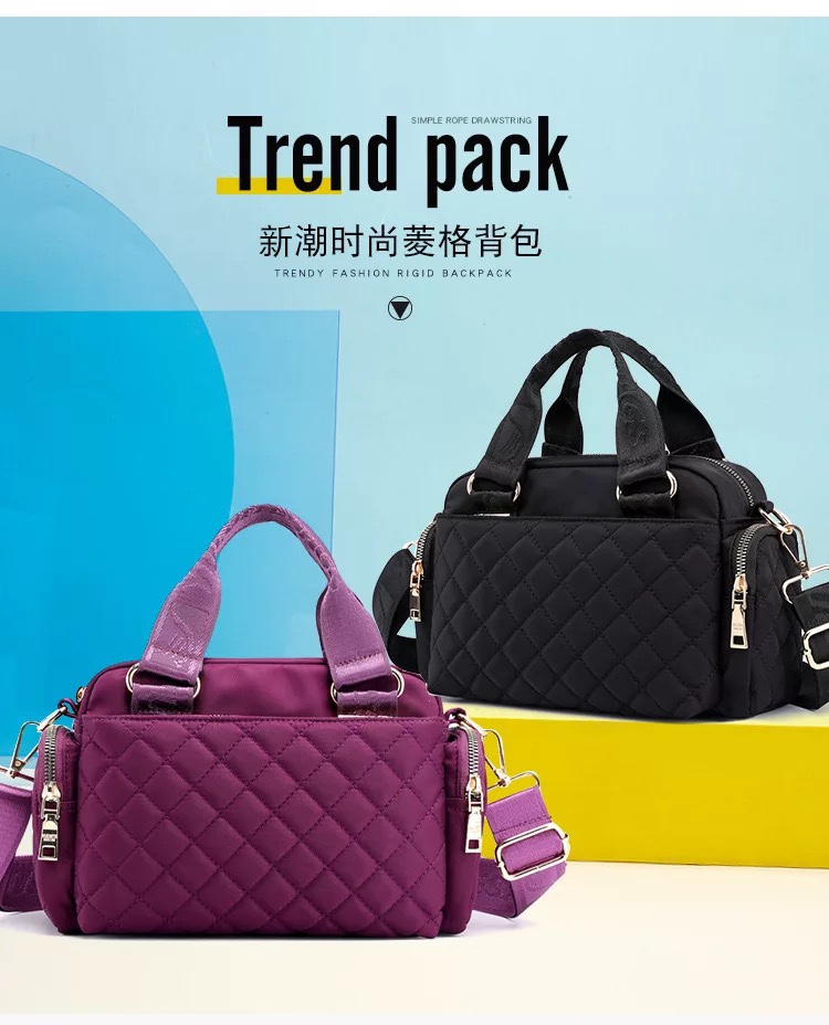 In 2020, we promoted the popular Nylon one-shoulder cross-body bag, the Korean version of the tide light waterproof outdoor leisure bag wholesale thumbnail