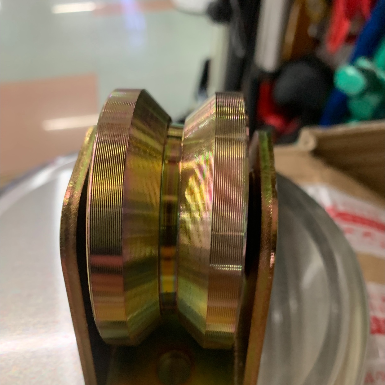 70MM double bearing. Move the door pulley thumbnail