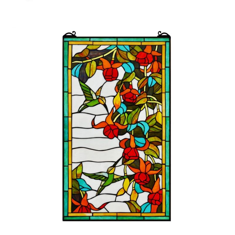 Colorful glass screen aesthetic hanging ornaments handmade magpie living room decoration