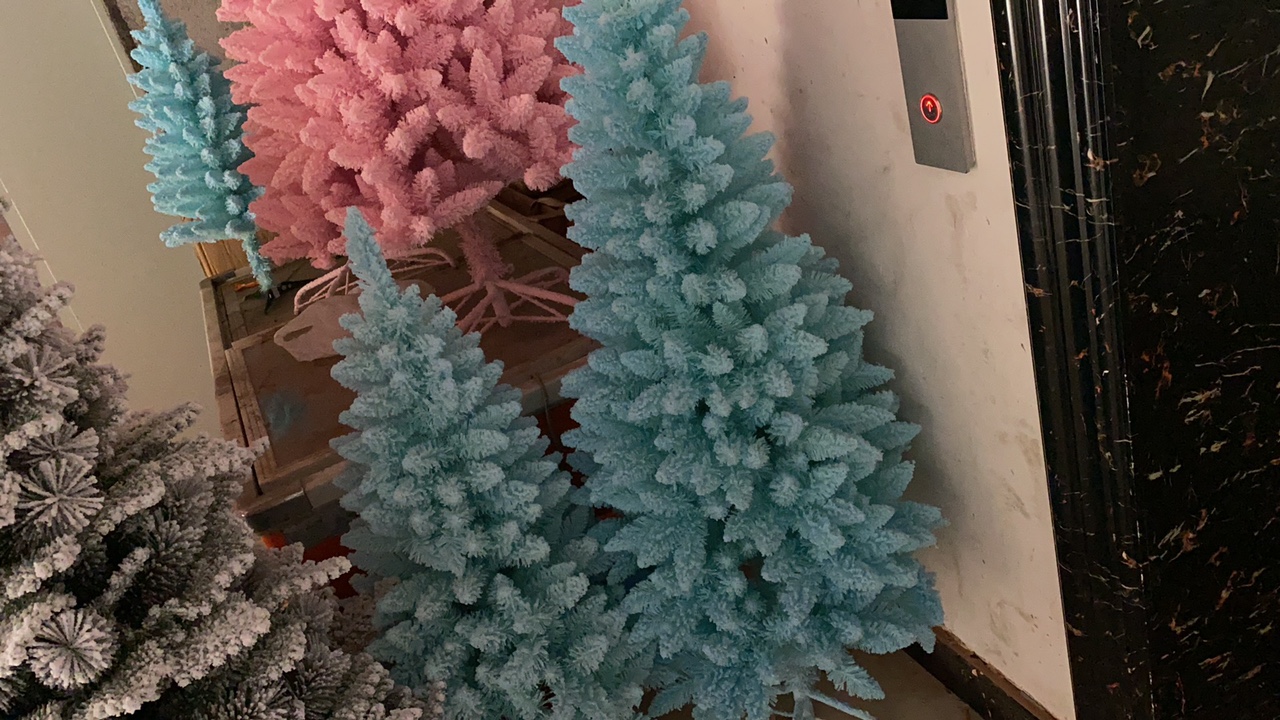 圣诞节折叠圣诞树圣诞球圣诞藤条办公文化装饰用品节日摆件