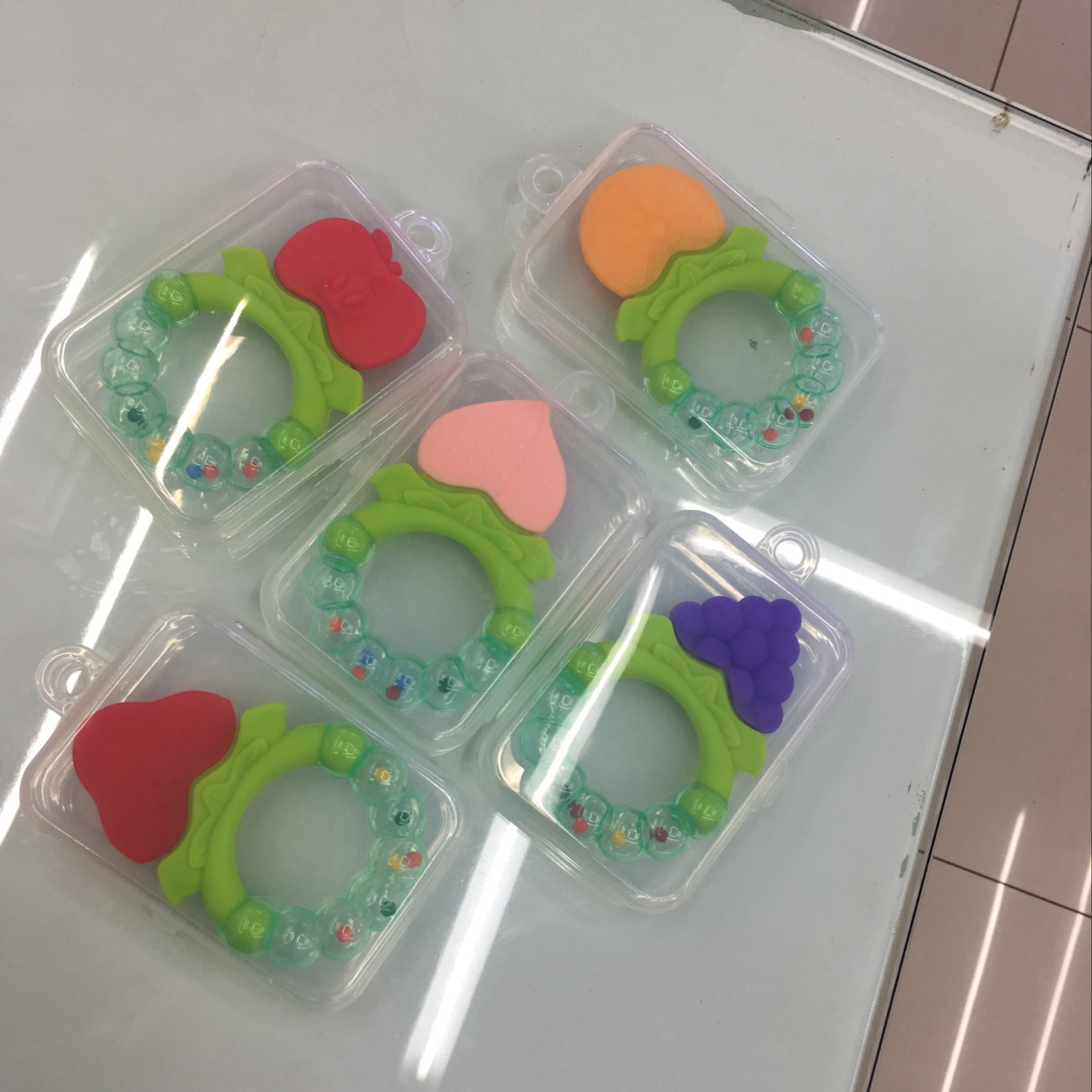 水果摇铃牙胶