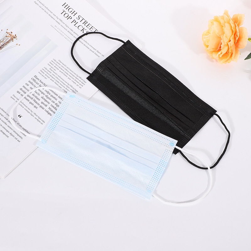 Black Disposable Mask [For Foreign Trade] details Picture
