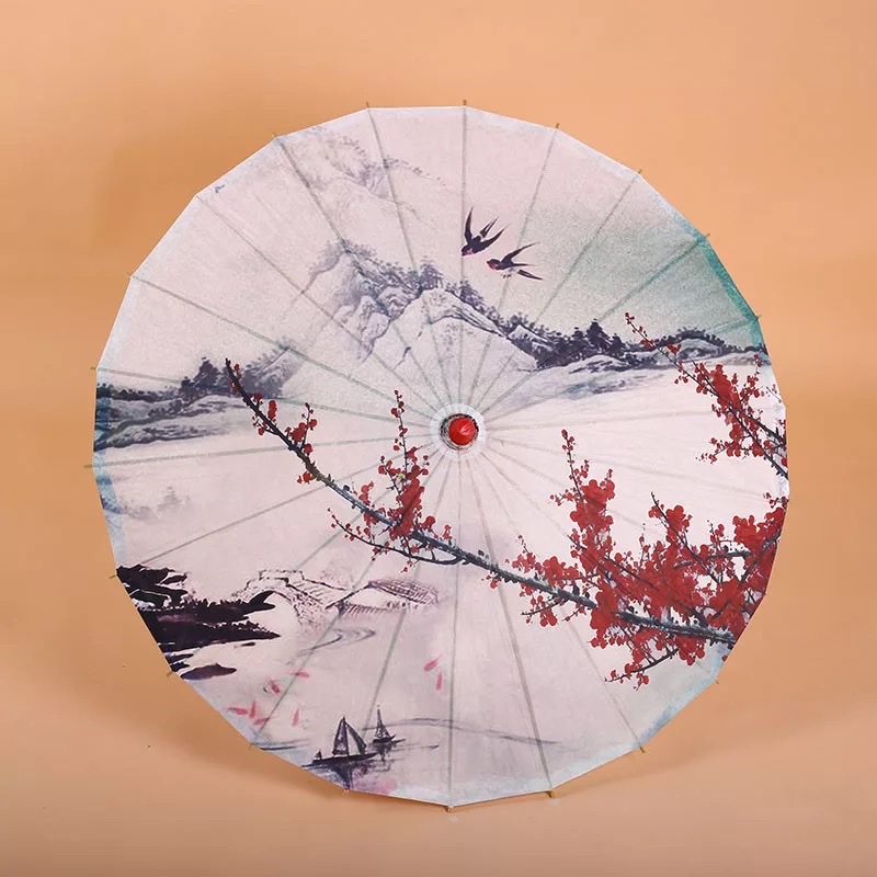 Jiangnan Ancient Chinese Style Classical Oil Paper Umbrella Dance Umbrella Show Chinese Wedding Ceiling Decoration Wedding undefined