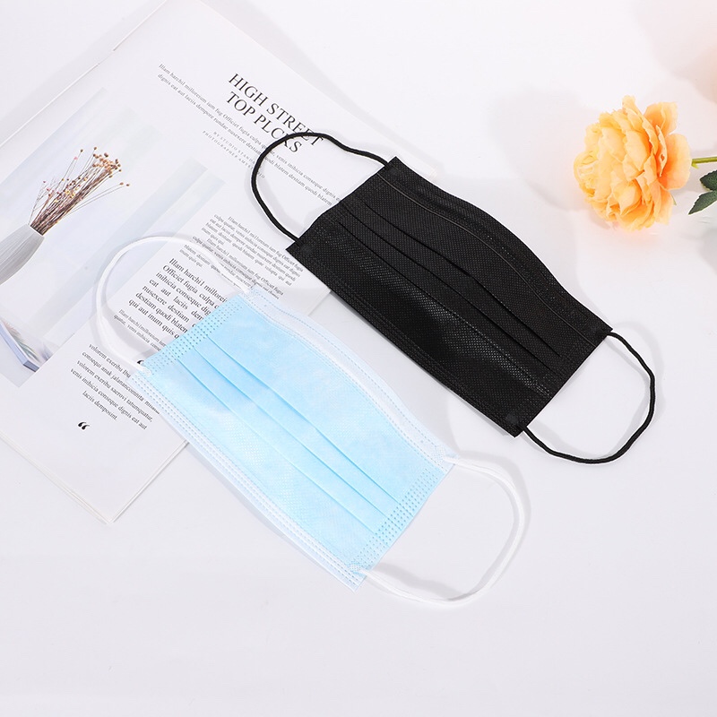 Black Disposable Mask [For Foreign Trade] Specification drawing