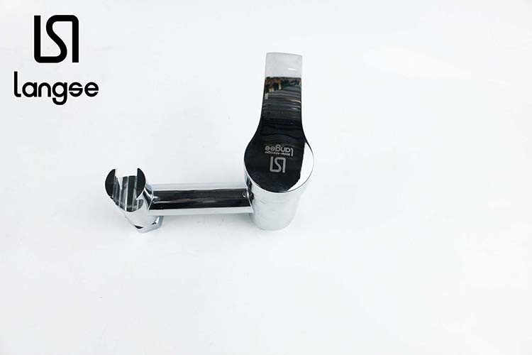 Copper Shower Faucet With Plastic Nozzle, Hose, Eccentric Angle Item Picture
