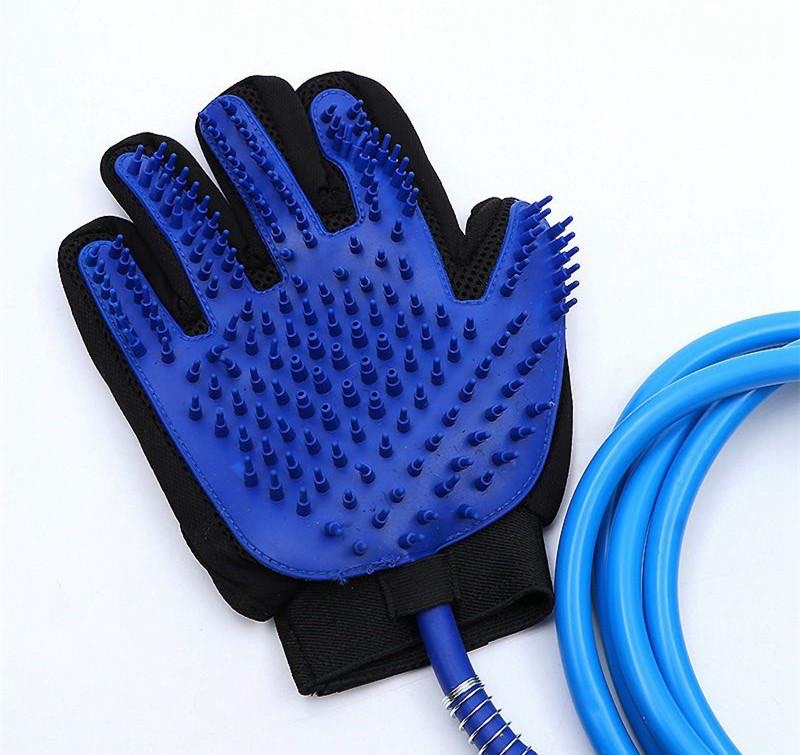 Silicone pet cleaning gloves detail image 2