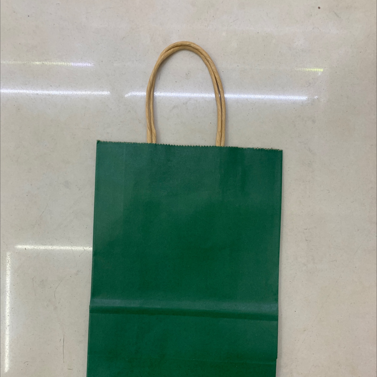 绿色礼品袋