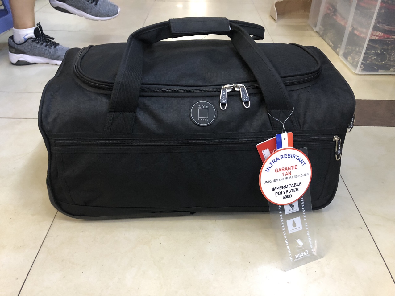 义乌好货20寸内侧里布手拎拉杆包