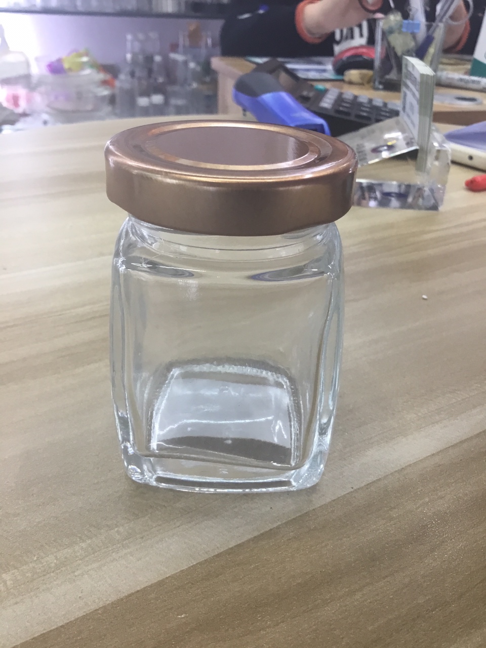 新款方形高档燕窝瓶 果酱瓶