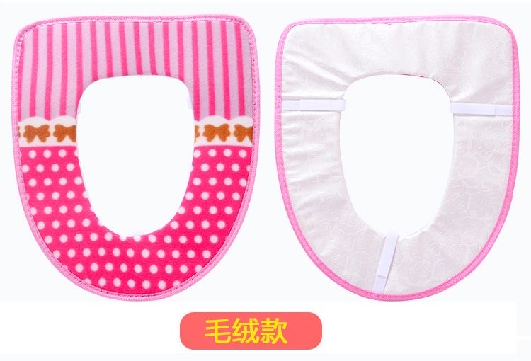 粘扣款加厚马桶垫可水洗冬季保暖马桶垫圈防寒防冻马桶垫详情图15
