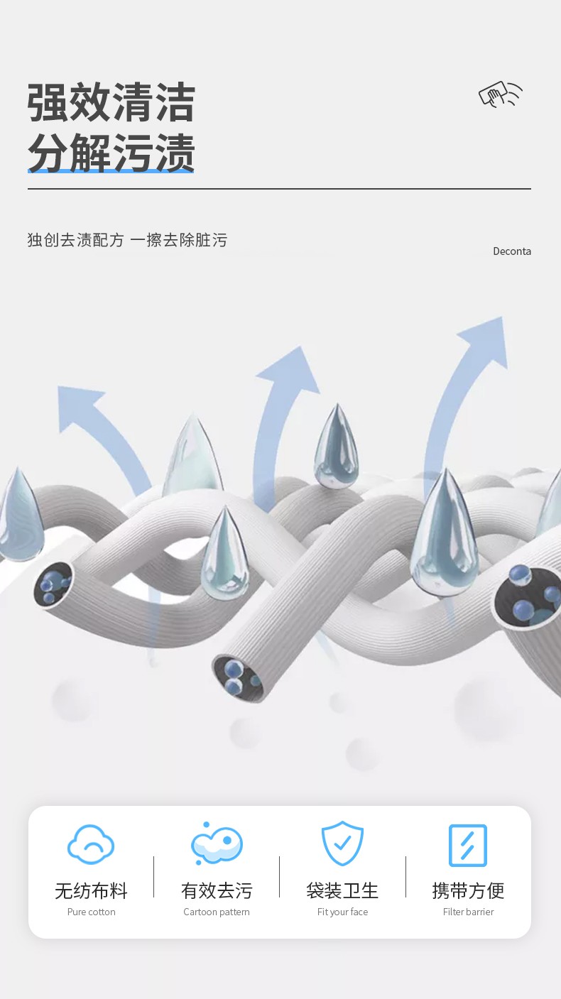 15片羽绒服清洁湿巾免洗神奇干洗专用湿巾擦洗详情图5