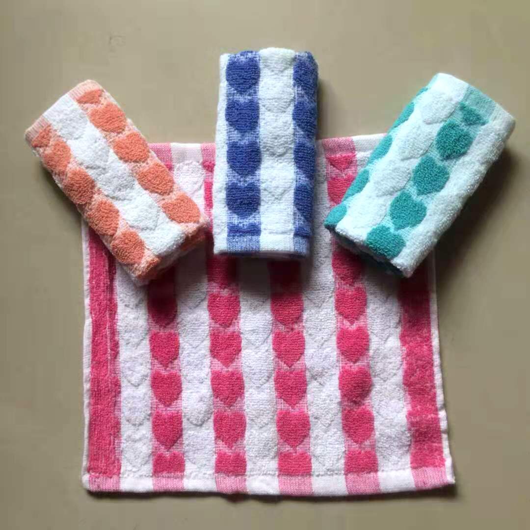 A small heart-shaped handkerchief