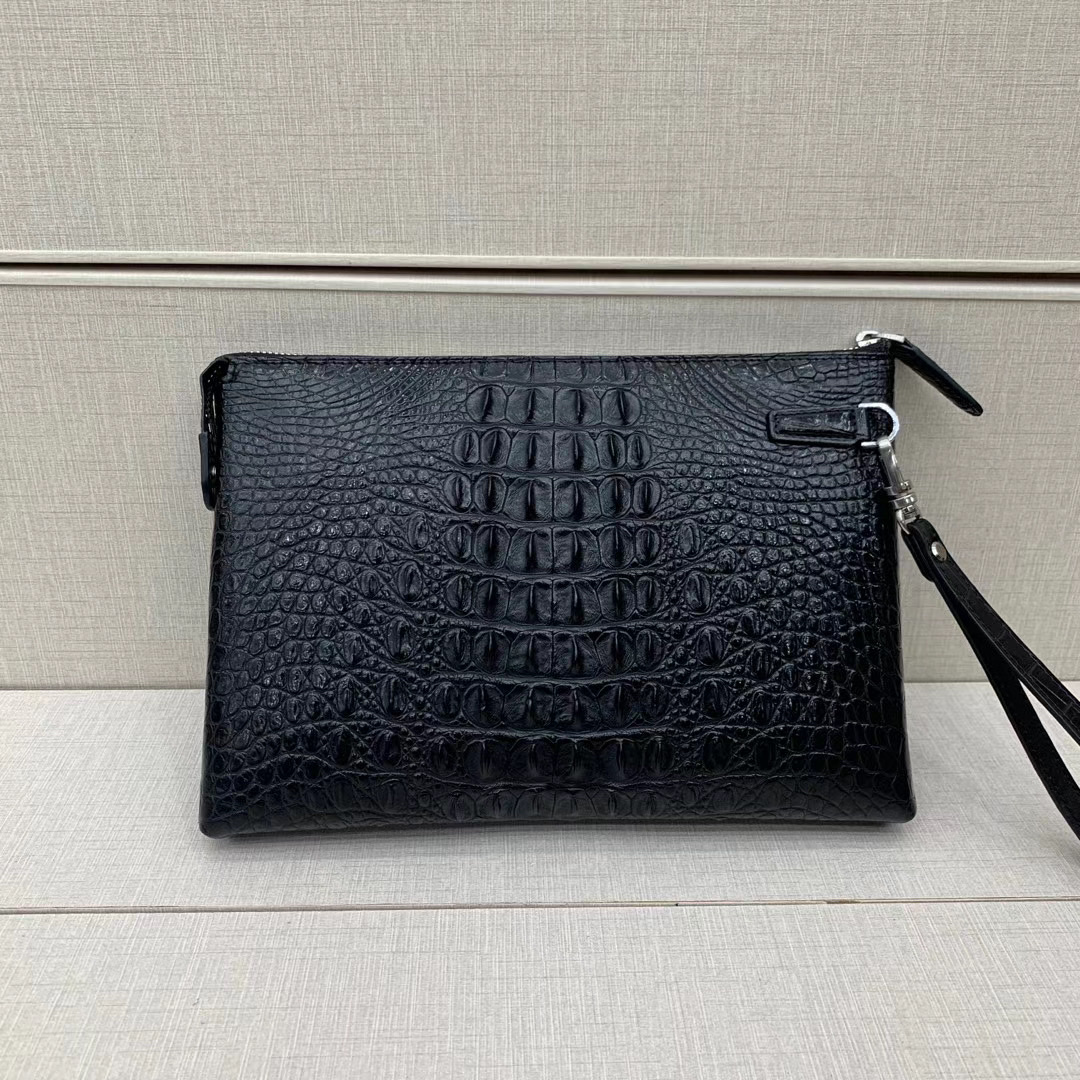 🐊 🐊 Burst Crocodile Envelope Bag Handle Bag [Proud][Proud] The Whole Skin Without Splice [Color][Color] Inside The First Layer Of Cowhide 🐂🐂 Specifications Width 27 Height 18 Thickness 3Cm Item Picture