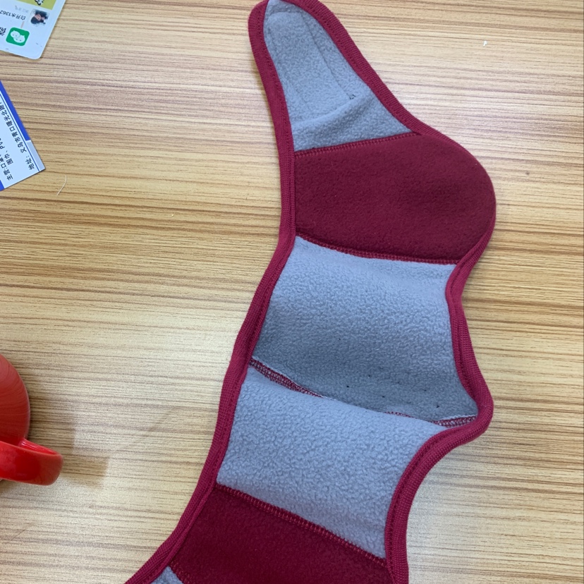 Polar Fleece Thickened Mouth Cover Specification drawing