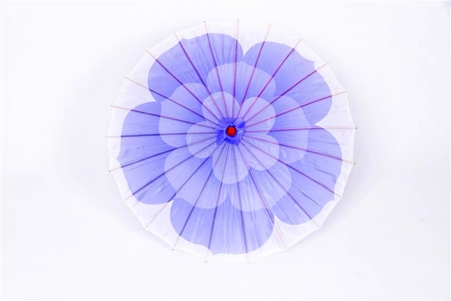 Jasmine Umbrella Photography Prop Umbrella Qipao Catwalk Umbrella Craft Umbrella Dance Umbrella Silk Silk Classical Umbrella Stage Prop Umbrella Application Scenario