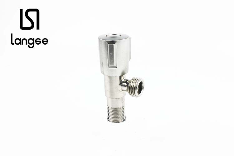 1/2*1/2 Stainless Steel Drawn Triangle Valve full figure