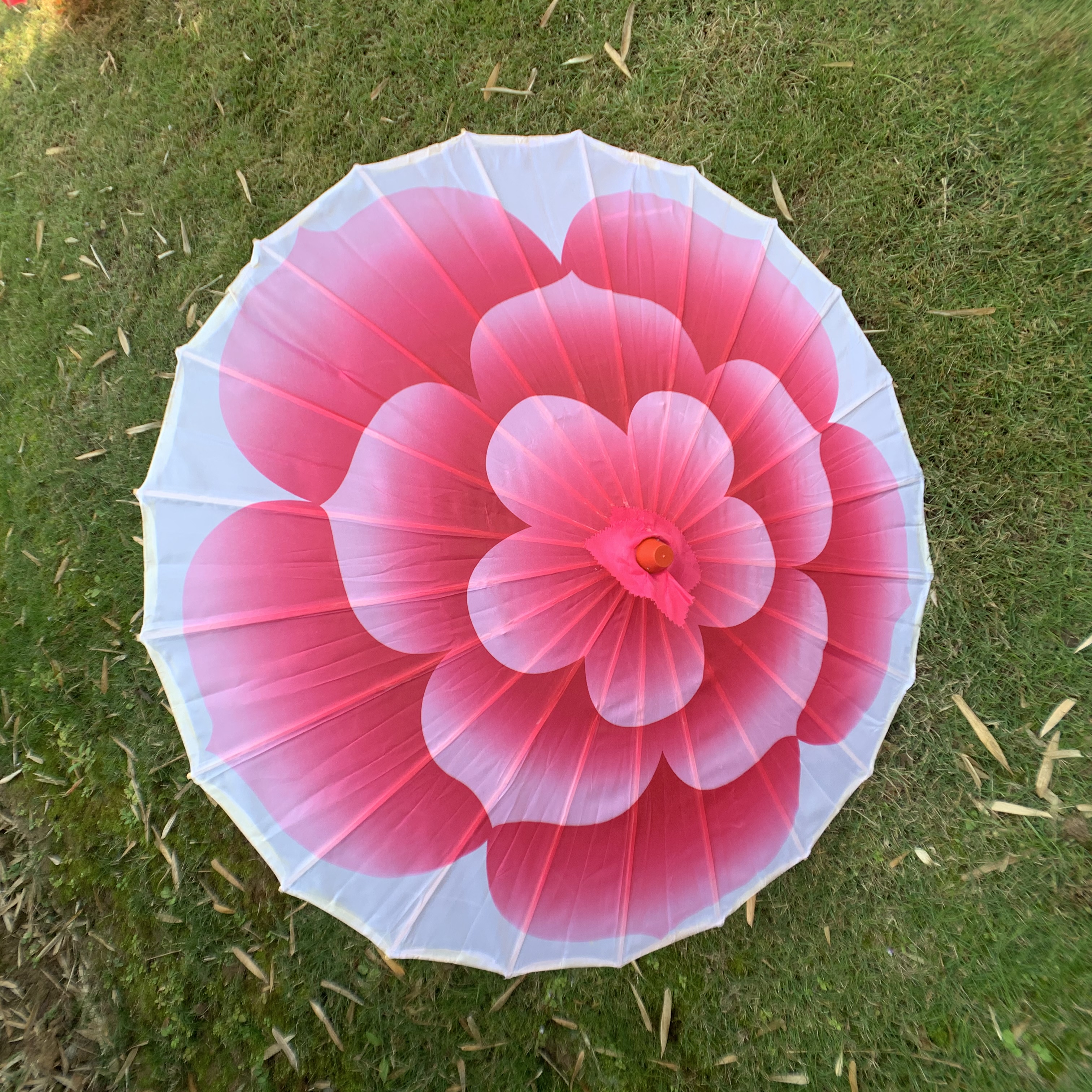 Jasmine Umbrella Photography Prop Umbrella Qipao Catwalk Umbrella Craft Umbrella Dance Umbrella Silk Silk Classical Umbrella Stage Prop Umbrella Application Scenario
