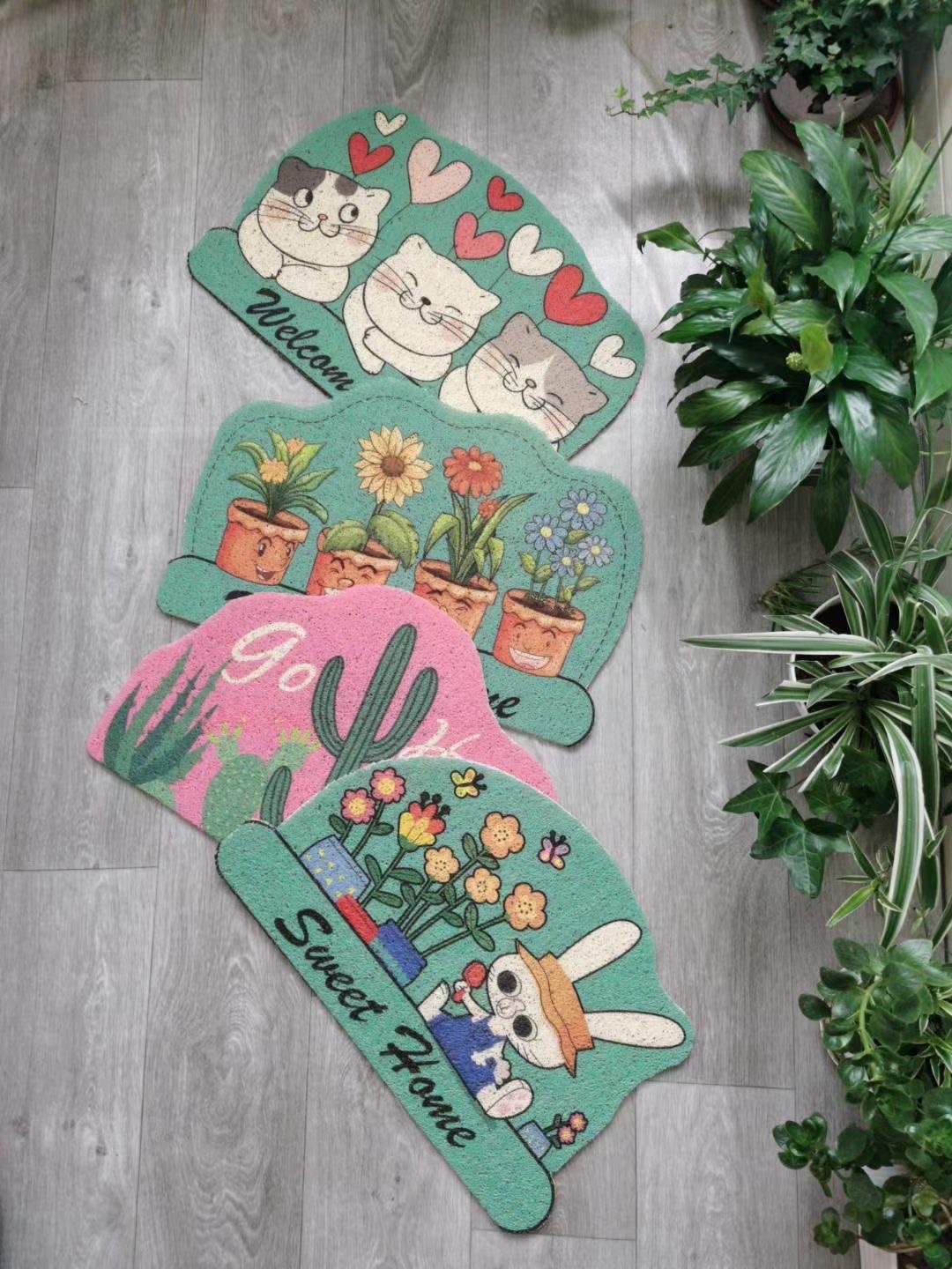 Cartoon-patterned floor mat Application Scenario